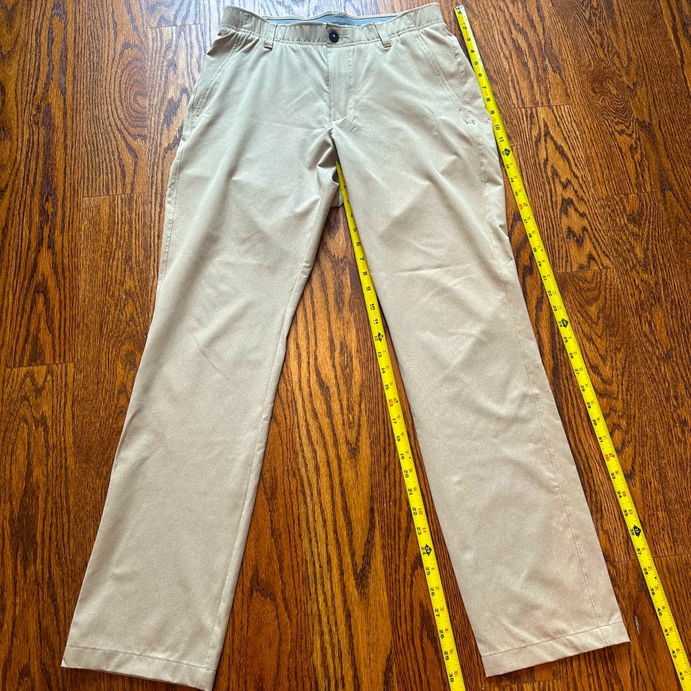 Under Armour Tech Golf Chino Pants - Beige 32x32/Medium